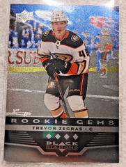2021-22 Upper Deck Extended Rookie Gems Quad Diamond Trevor Zegras #BD-45
